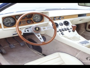 Lamborghini Espada 1968 interior